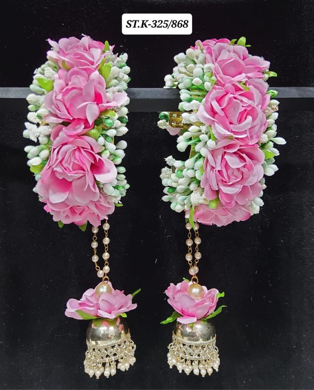 Pink Artificial Gajra
