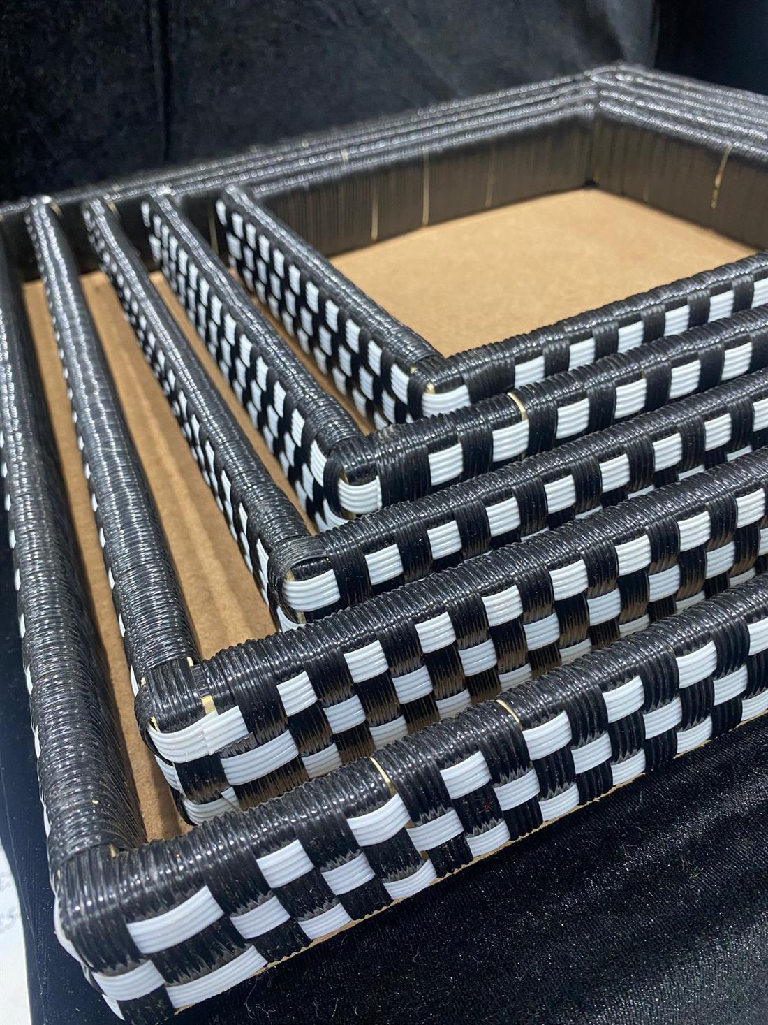 Black and White Baskets