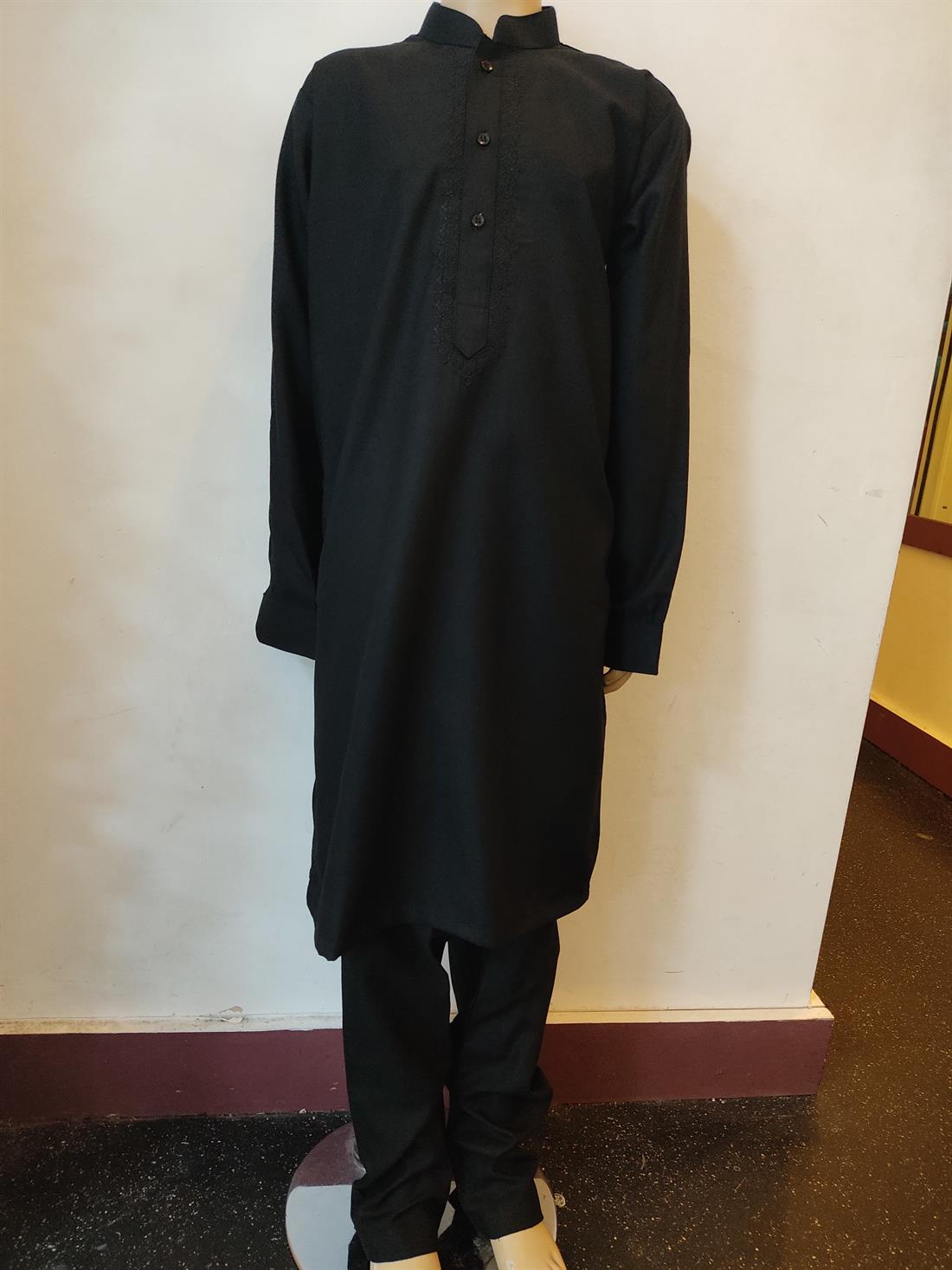 Black Boys Kurta Pajama