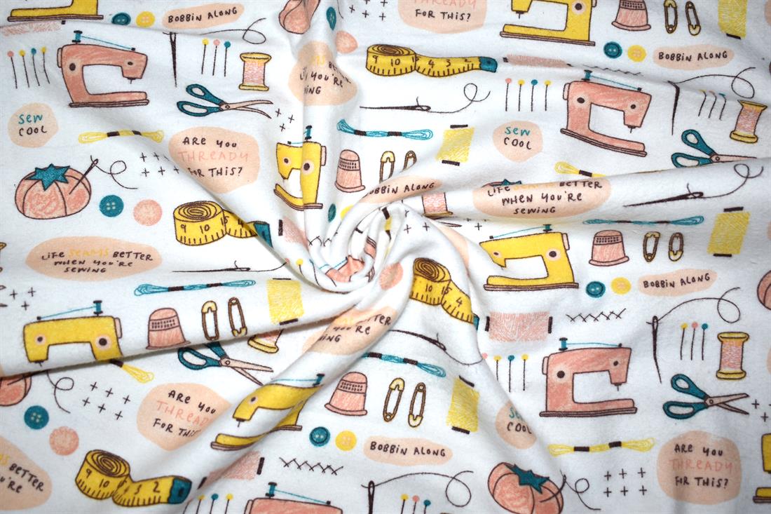 Printed Brushed Cotton