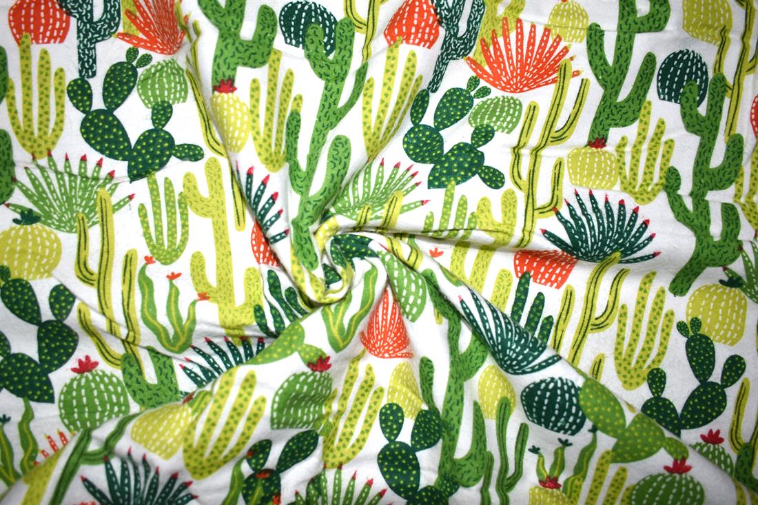 Printed Brushed Cotton