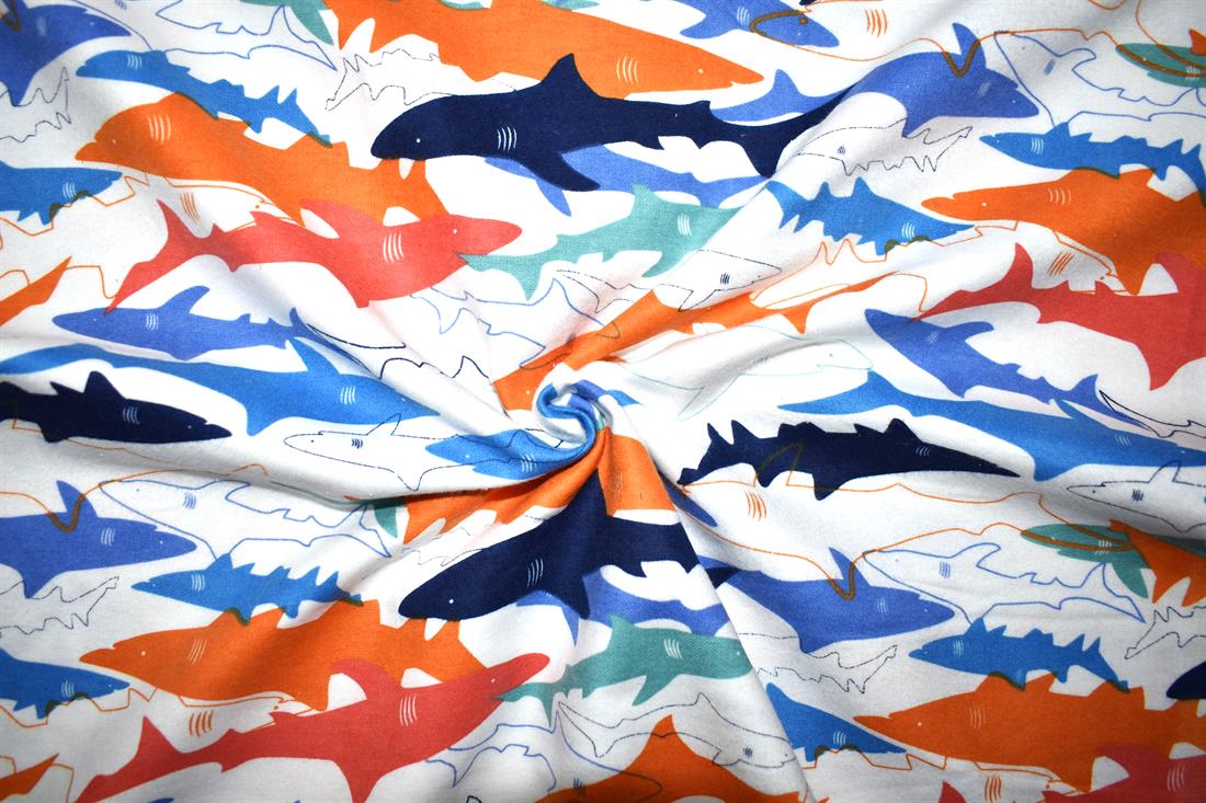 Printed Brushed Cotton