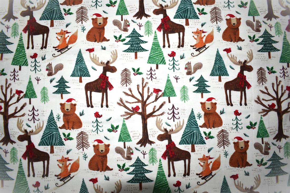 Printed Brushed Cotton