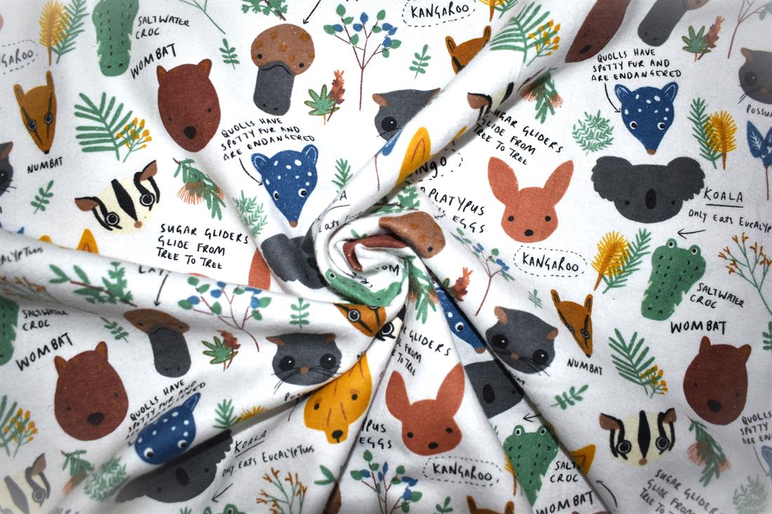 Printed Brushed Cotton