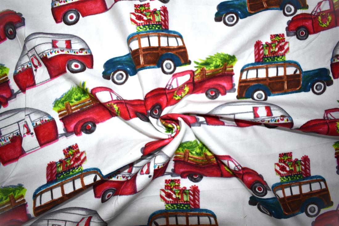 Printed Brushed Cotton