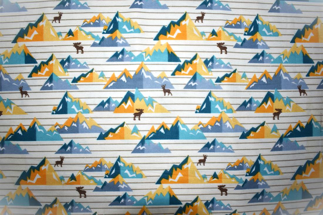 Printed Brushed Cotton