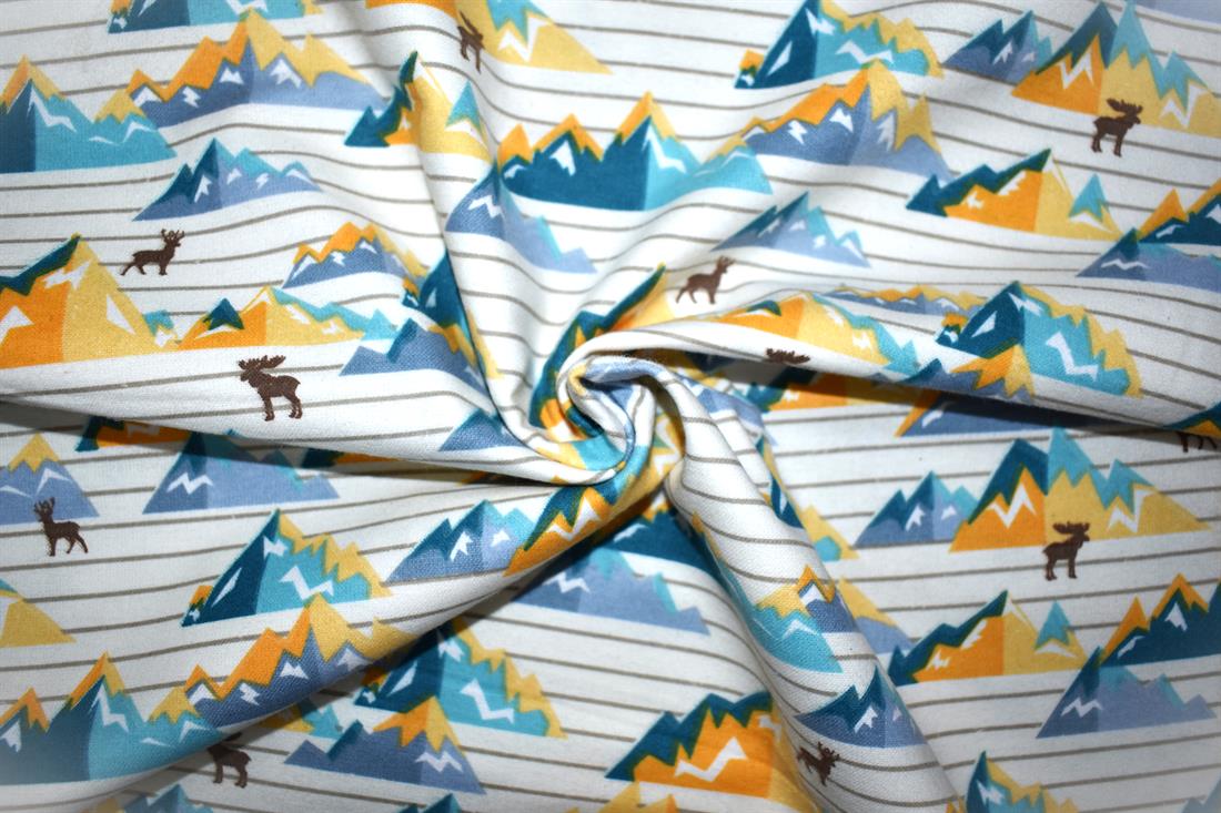 Printed Brushed Cotton