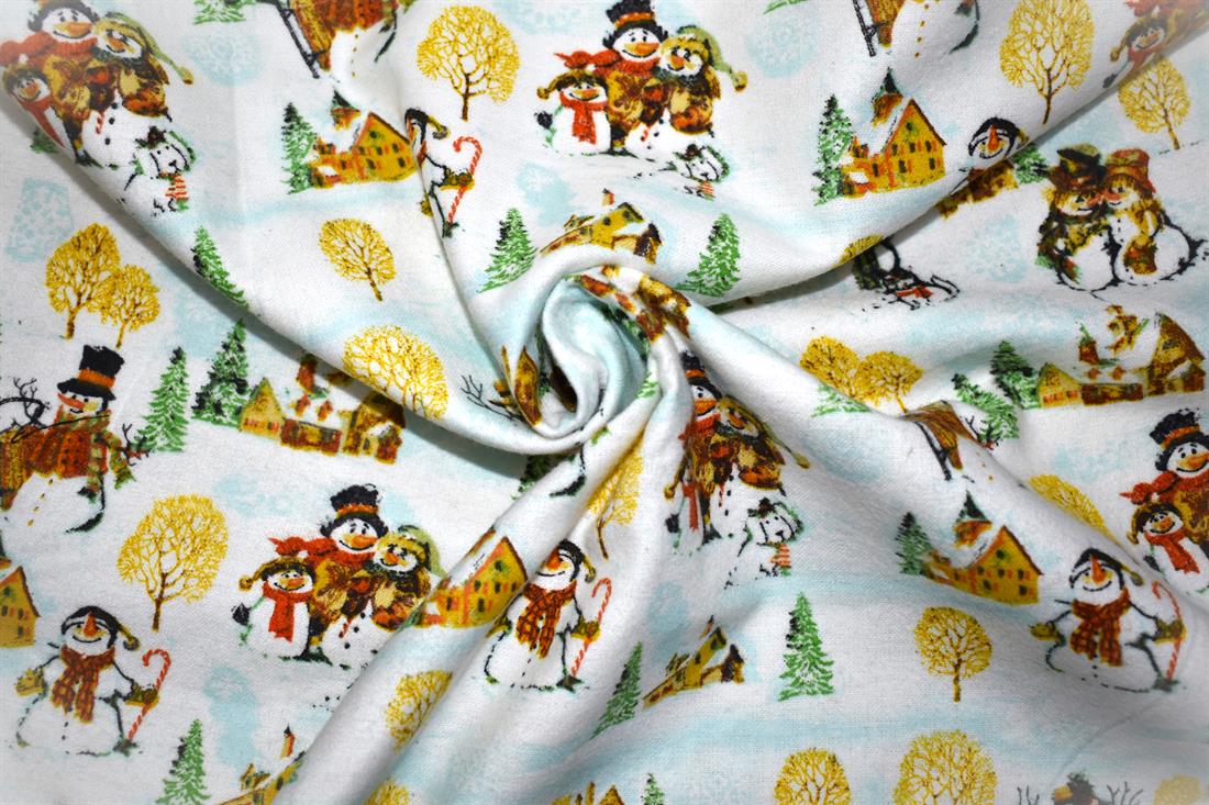 Printed Brushed Cotton