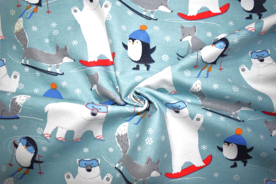 Printed Brushed Cotton