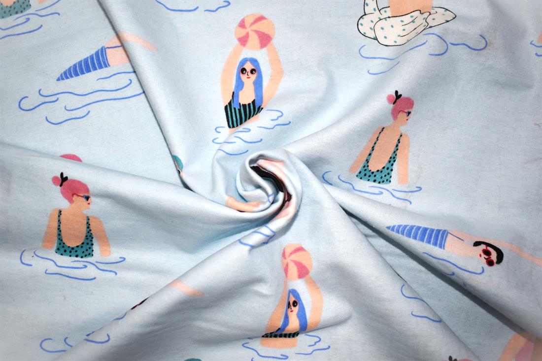 Printed Brushed Cotton