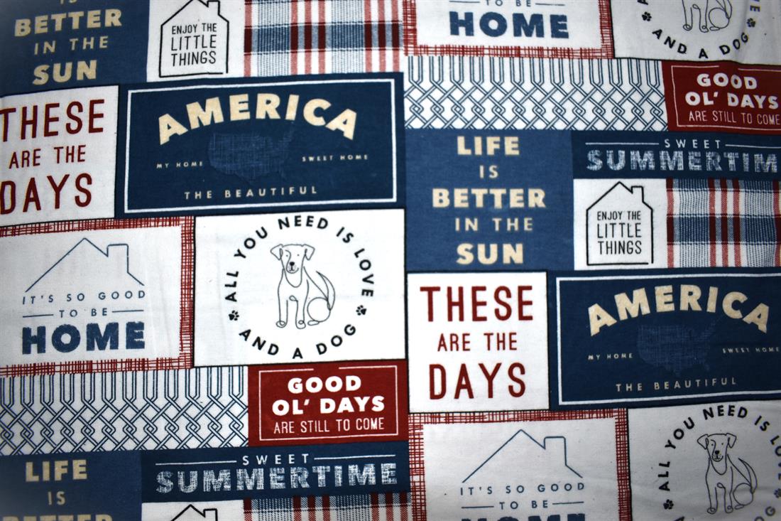 Printed Brushed Cotton