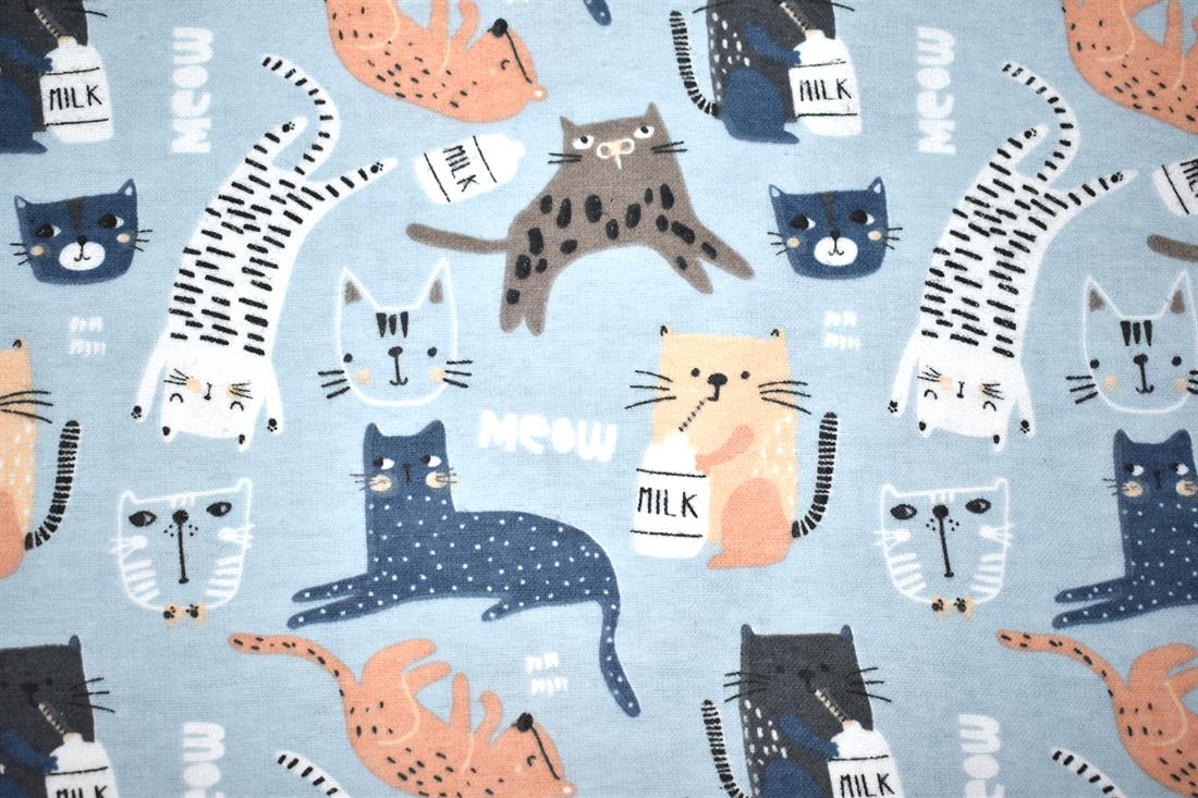 Printed Brushed Cotton