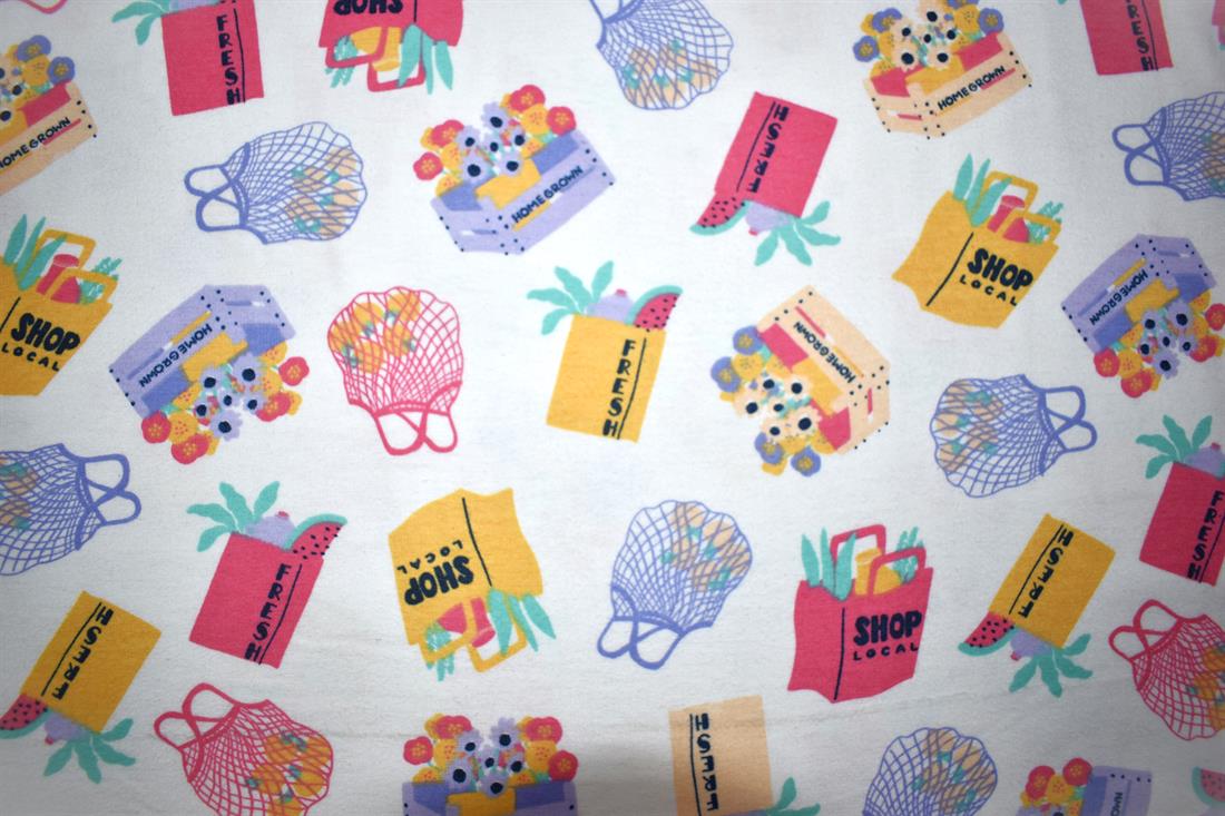 Printed Brushed Cotton