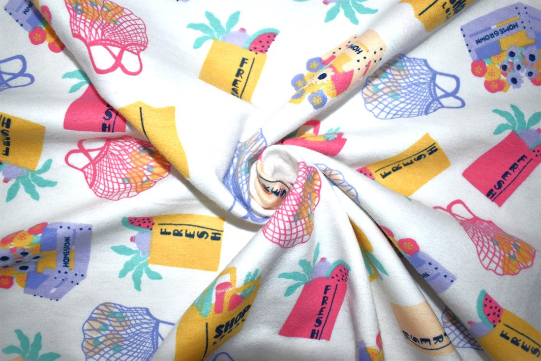 Printed Brushed Cotton