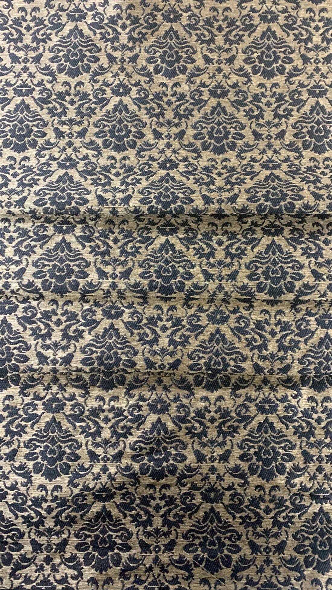 Black & Gold Brocade
