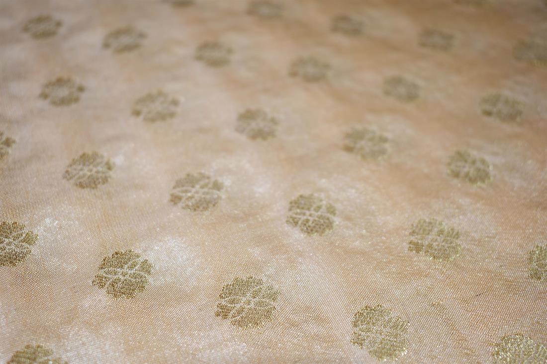 Peach Brocades