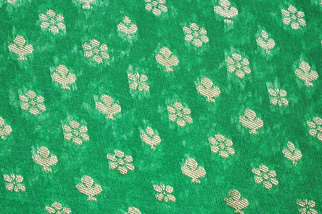 Green Brocades