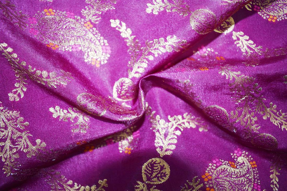 Purple Brocades