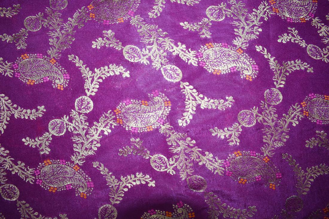 Purple Brocades