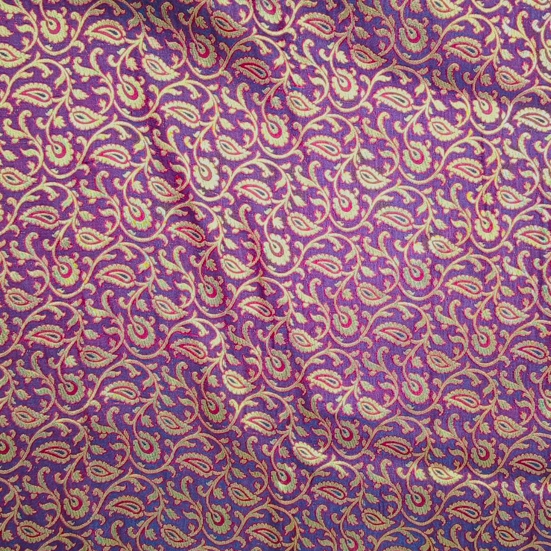 Maroon Brocades
