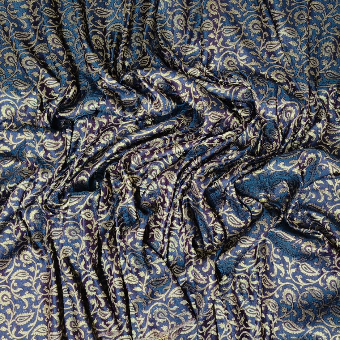 Aubergine Brocades