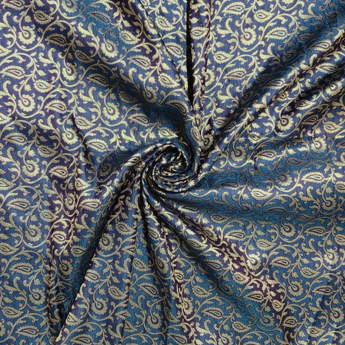 Aubergine Brocades