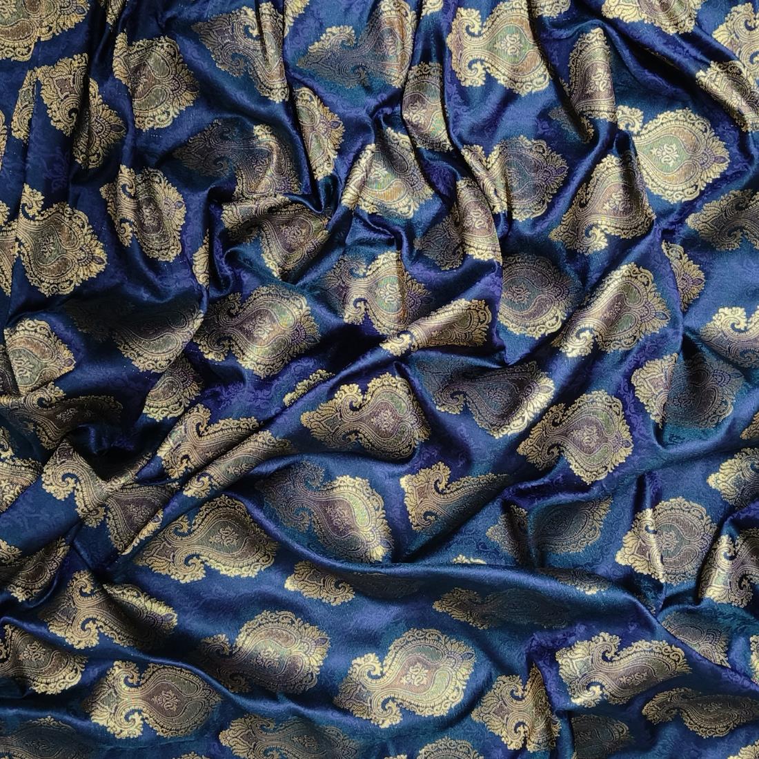 Dark Purple Brocades