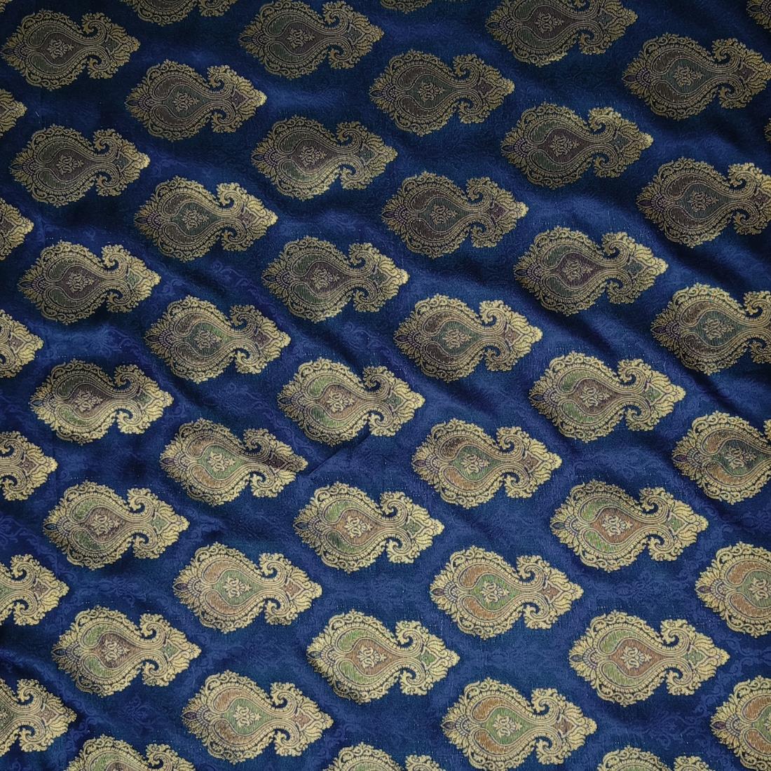 Dark Purple Brocades