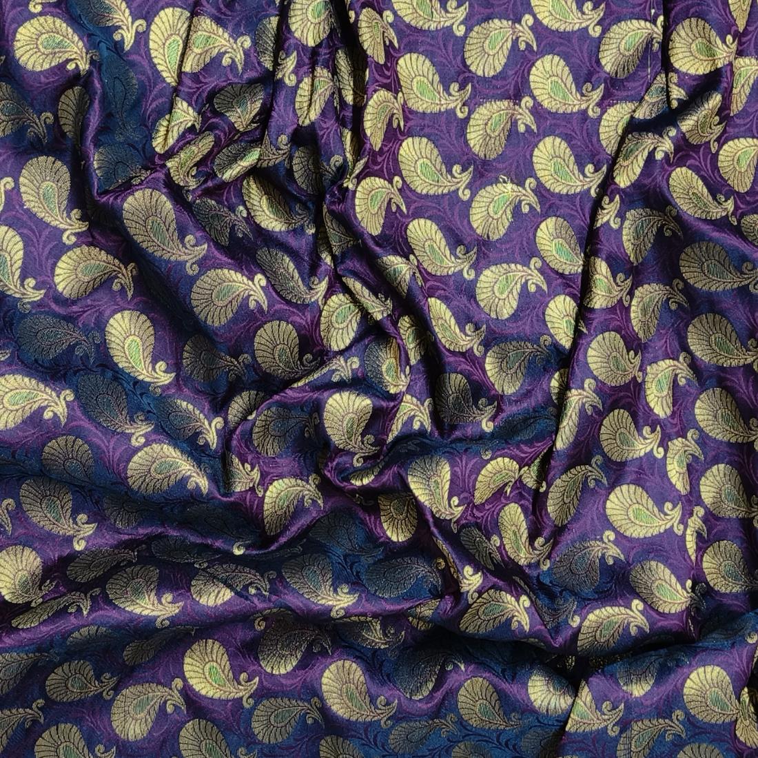 Purple Brocades