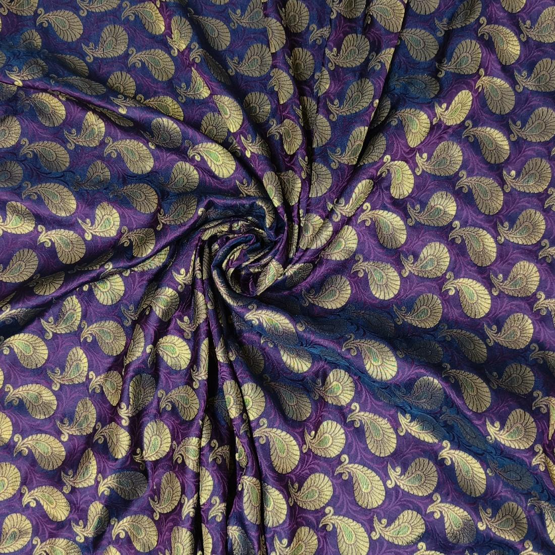 Purple Brocades