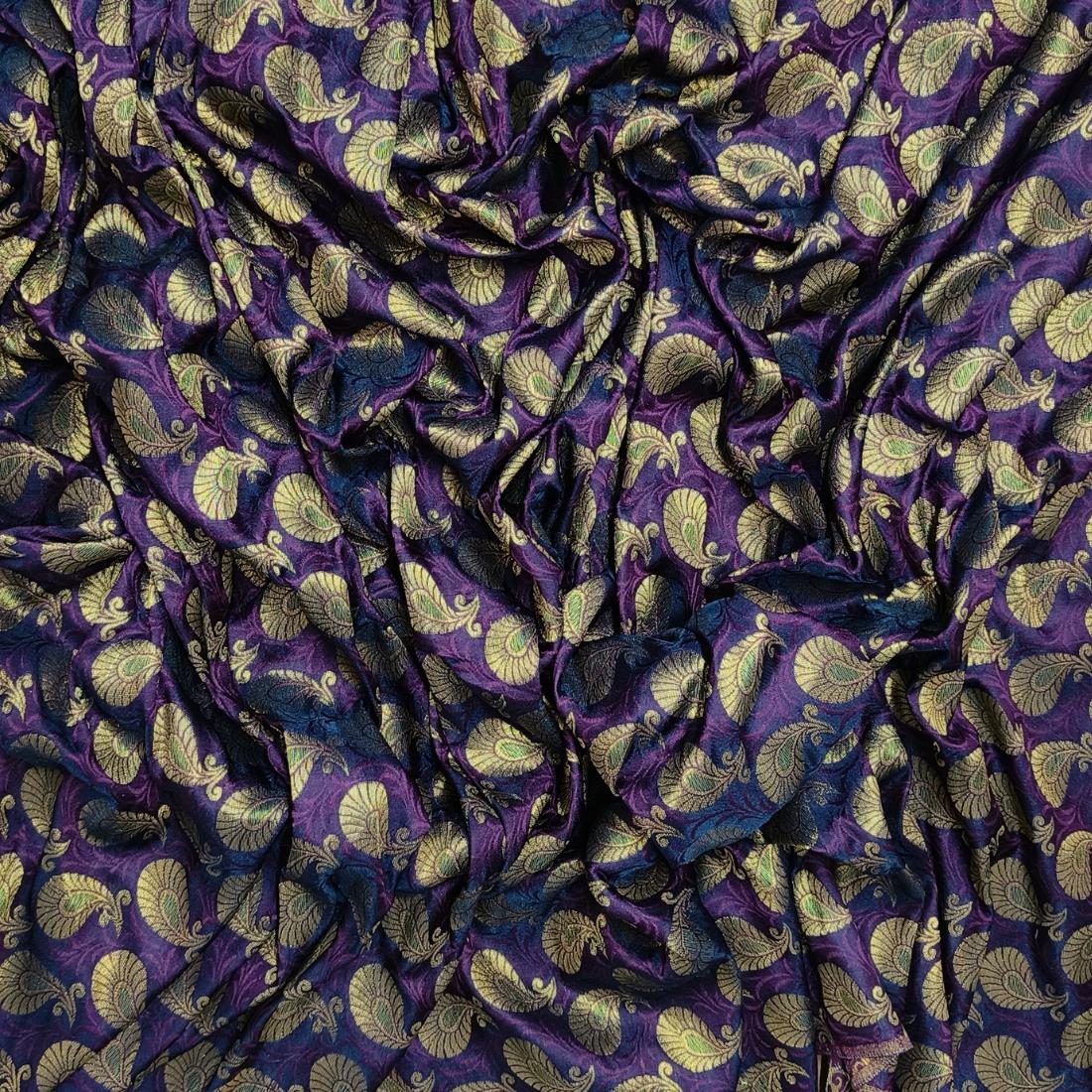 Purple Brocades
