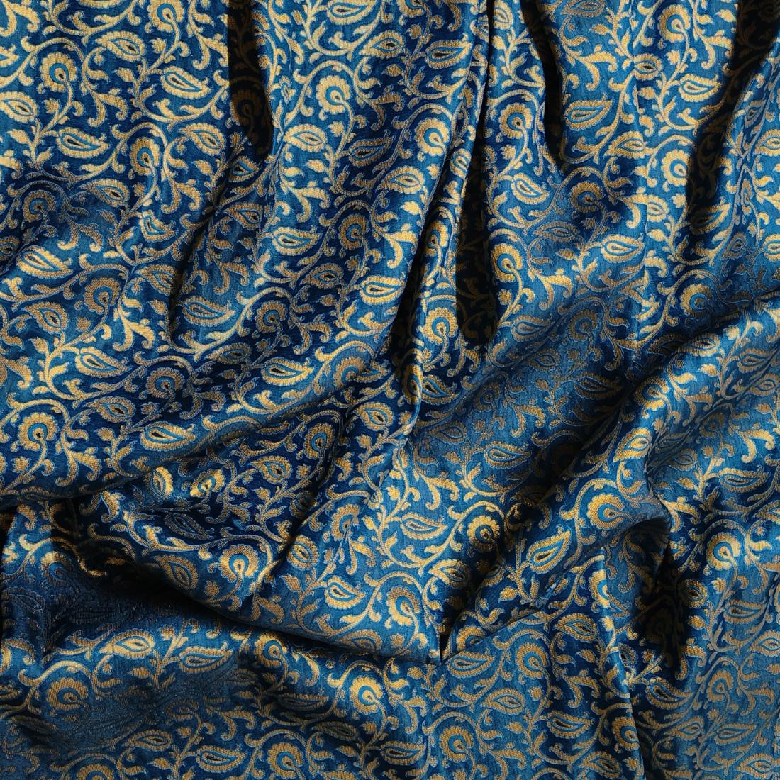 Turquoise Premium Quality Brocade