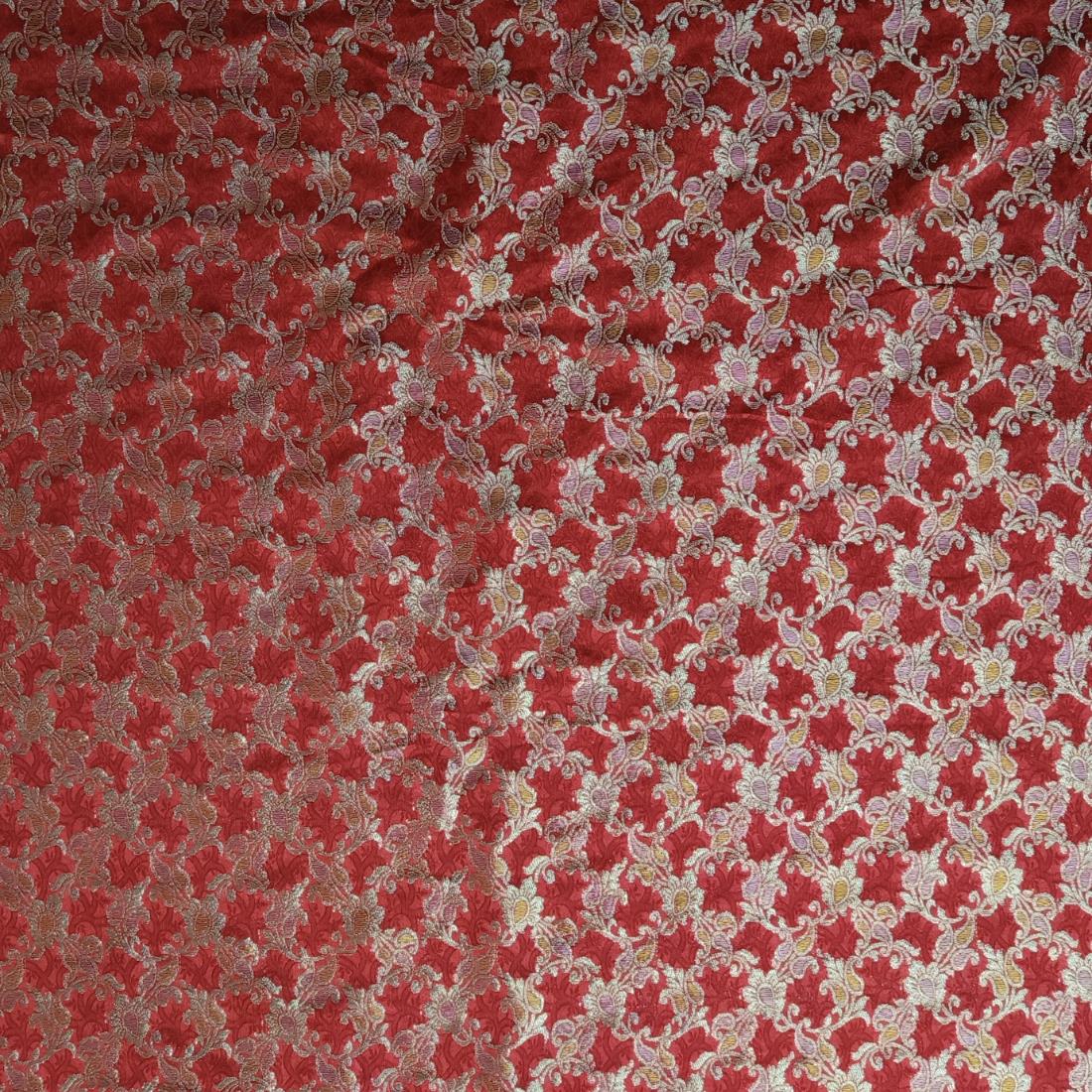 Red Premium Quality Brocade
