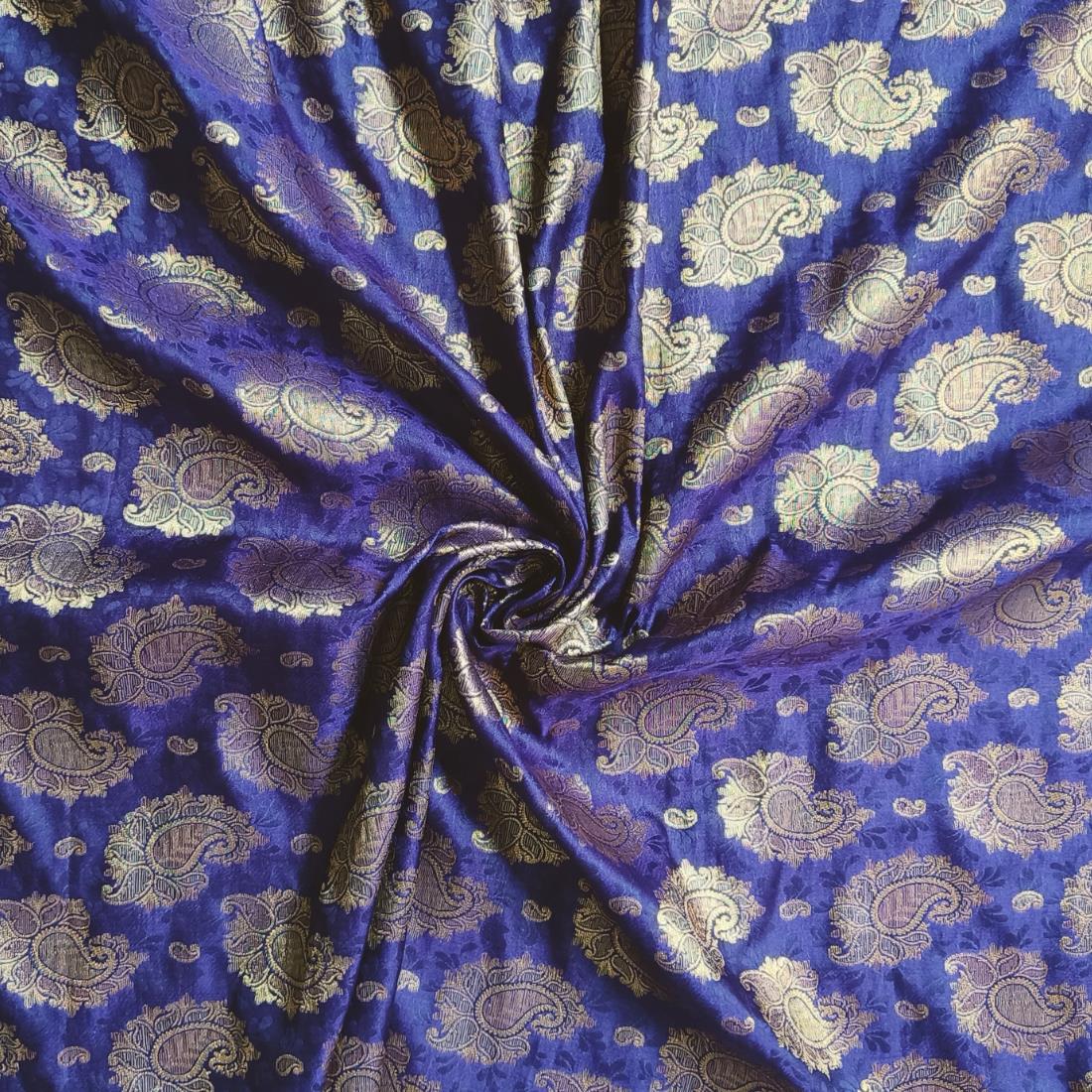 Purple Premium Quality Brocade