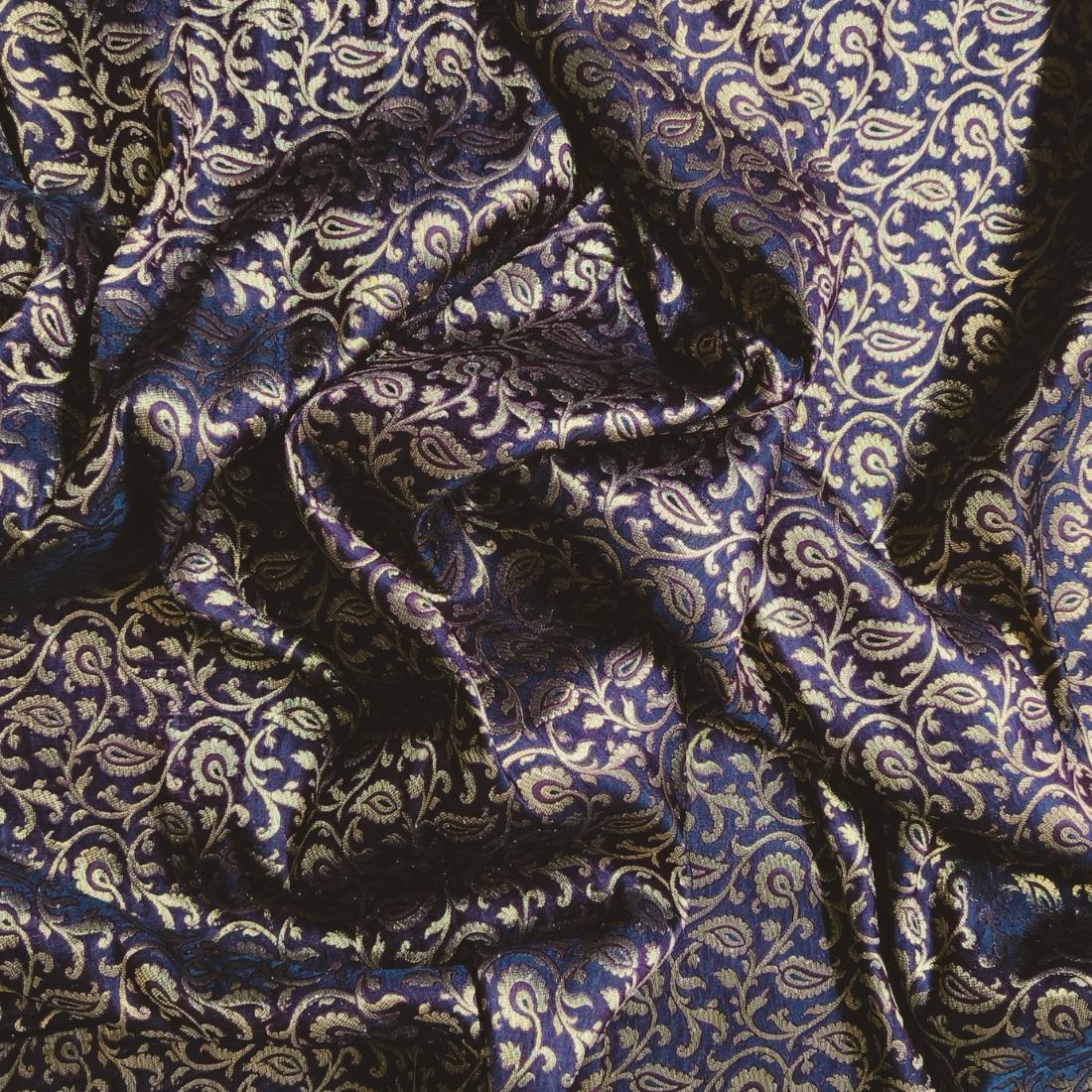 Maroon Premium Quality Brocade