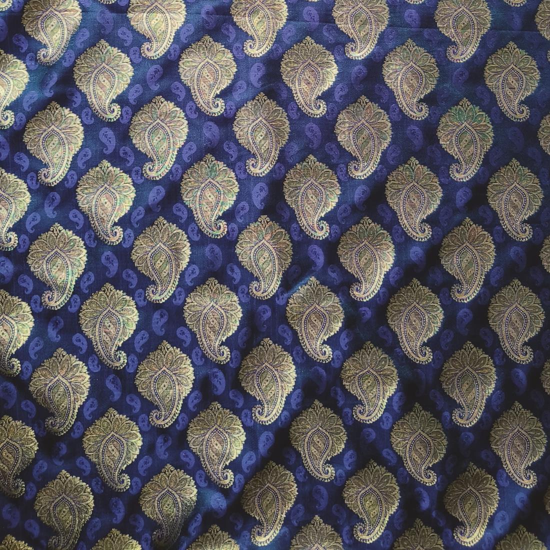 Aubergine Premium Quality Brocade