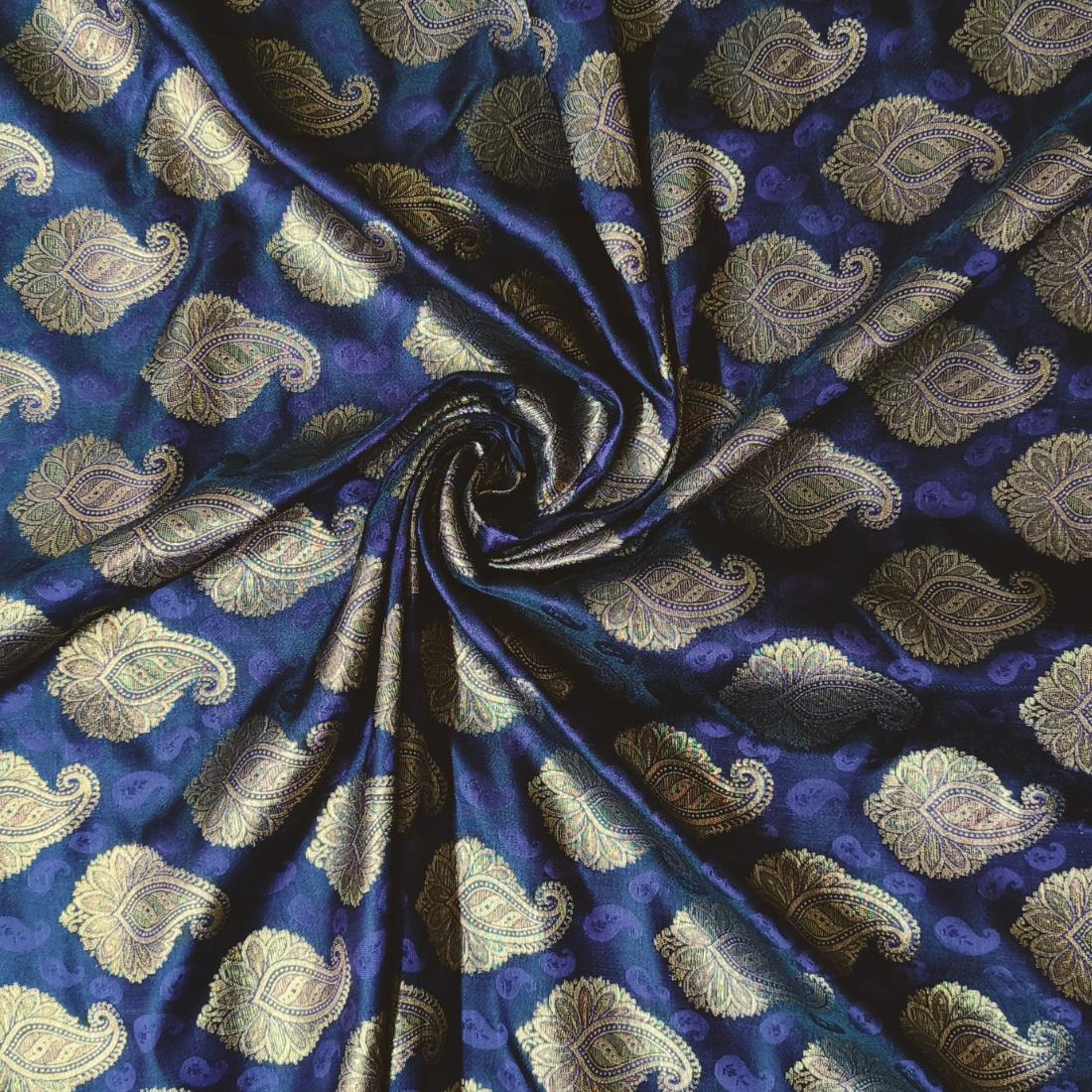 Aubergine Premium Quality Brocade