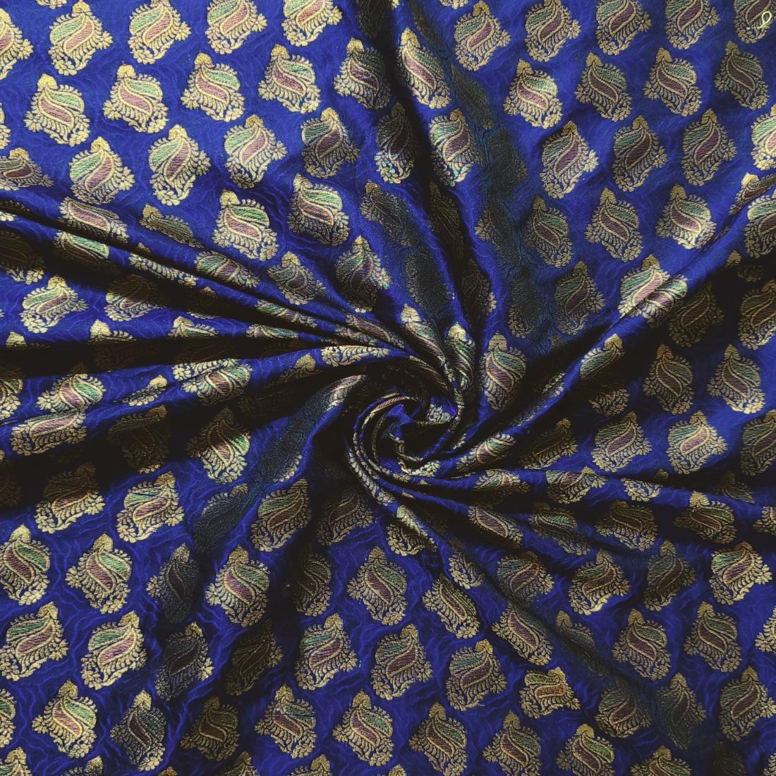 Purple Premium Quality Brocade