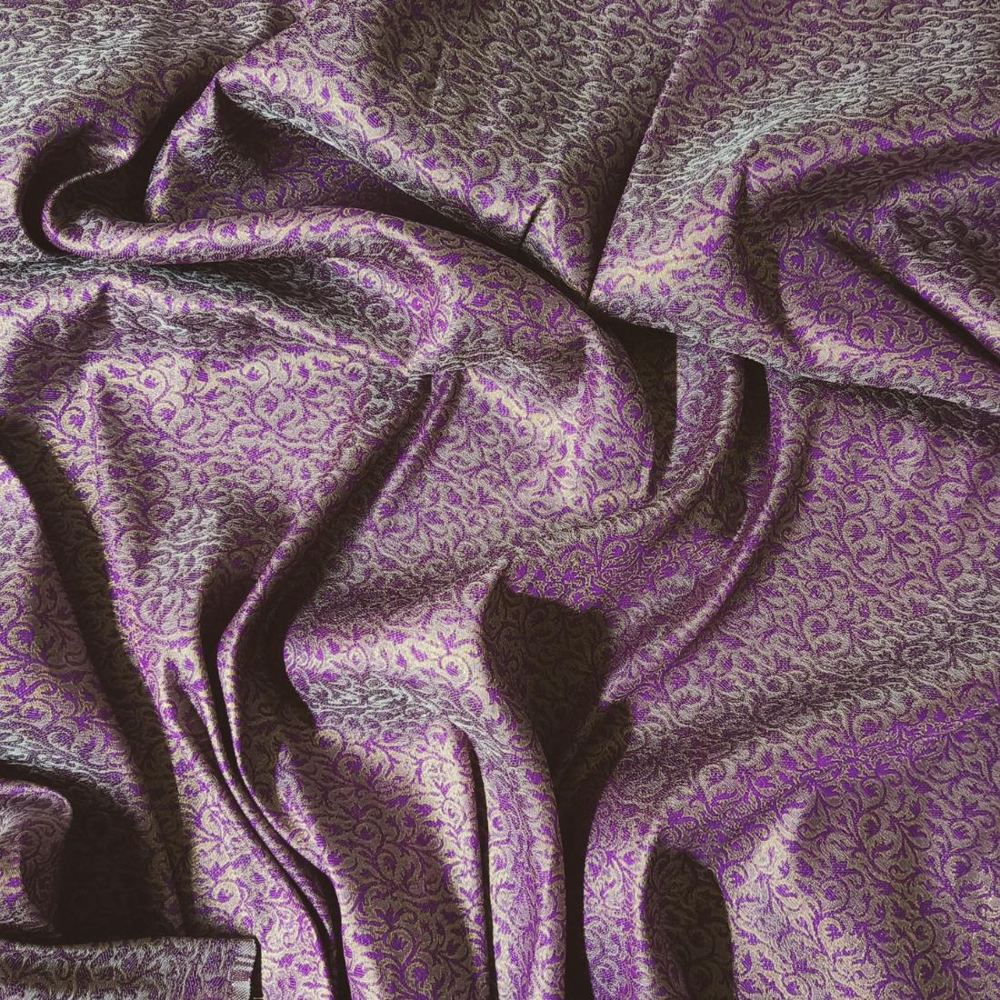 Light Purple Premium Quality Brocade