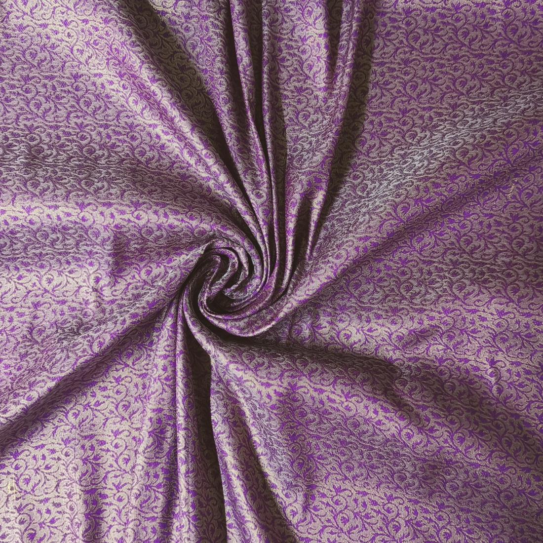 Light Purple Premium Quality Brocade