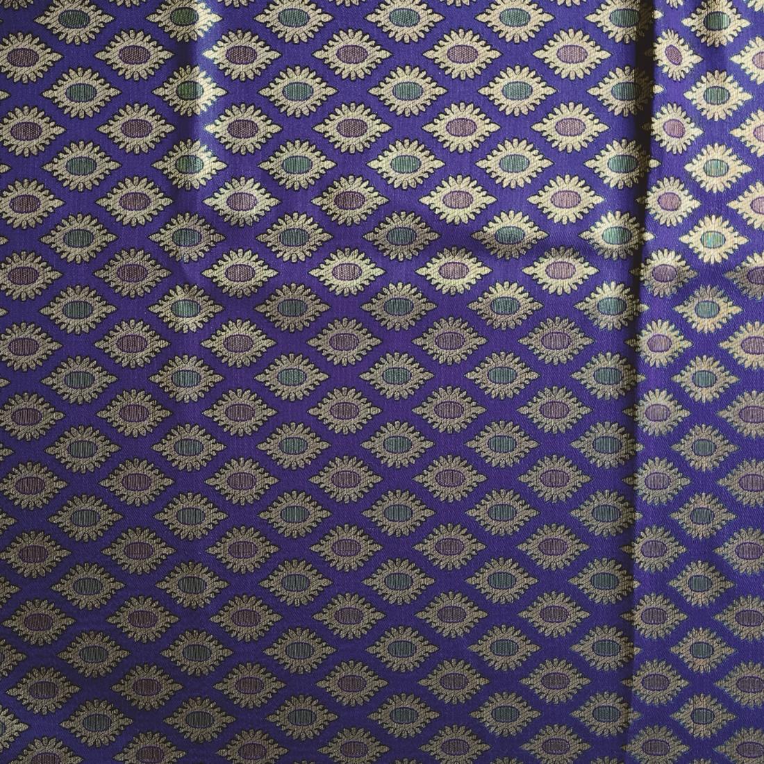 Purple Premium Quality Brocade
