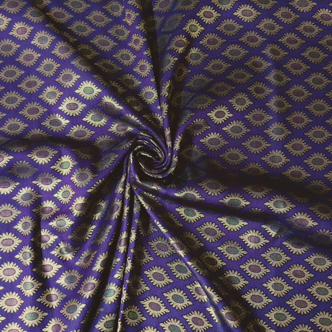 Purple Premium Quality Brocade