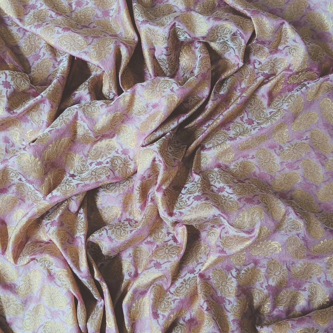 Pink Premium Quality Brocade