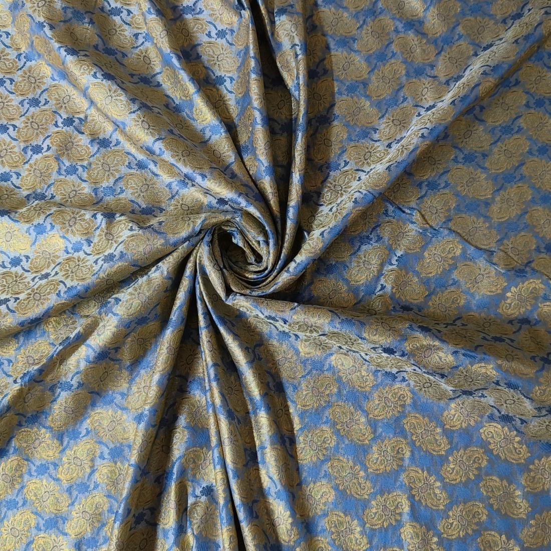 Dark Grey Premium Quality Brocade