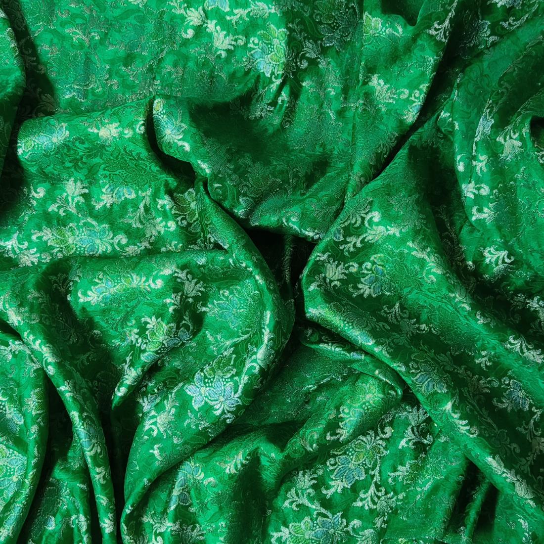 Green Premium Quality Brocade