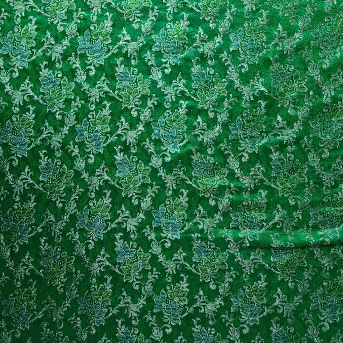 Green Premium Quality Brocade