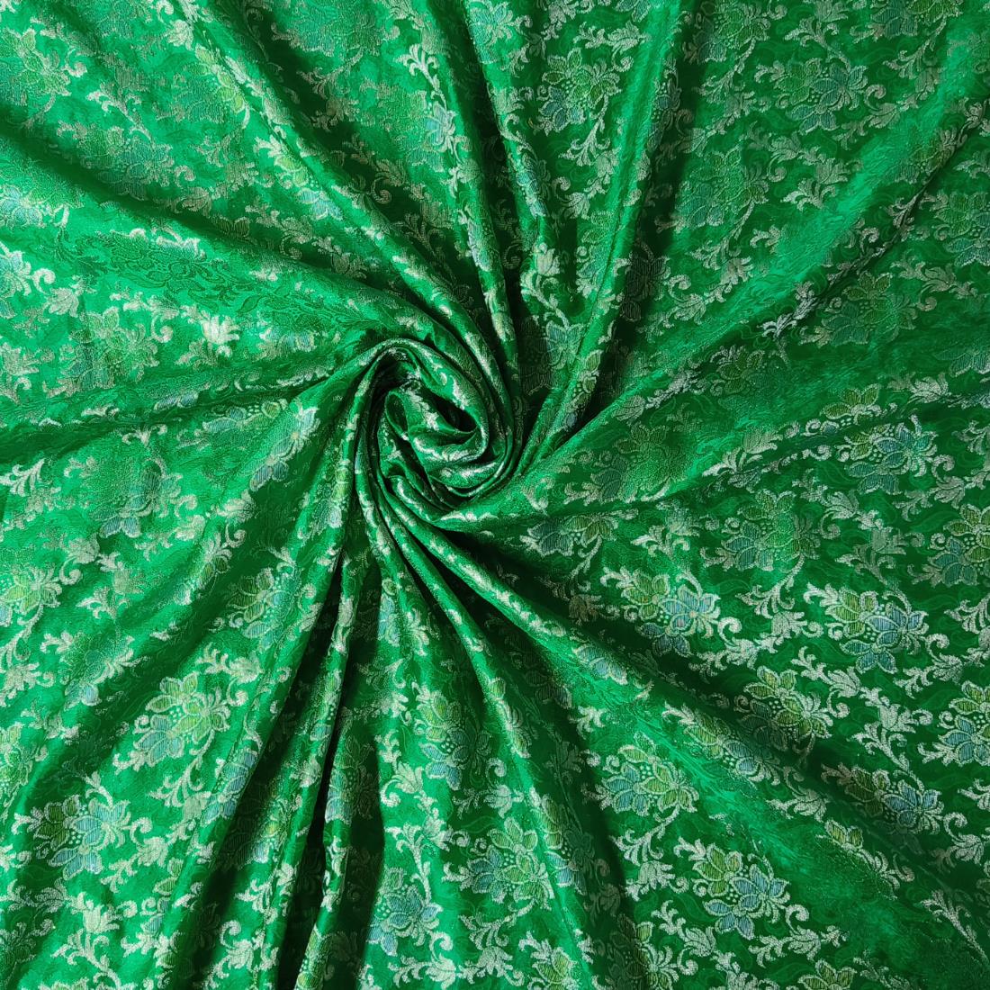 Green Premium Quality Brocade