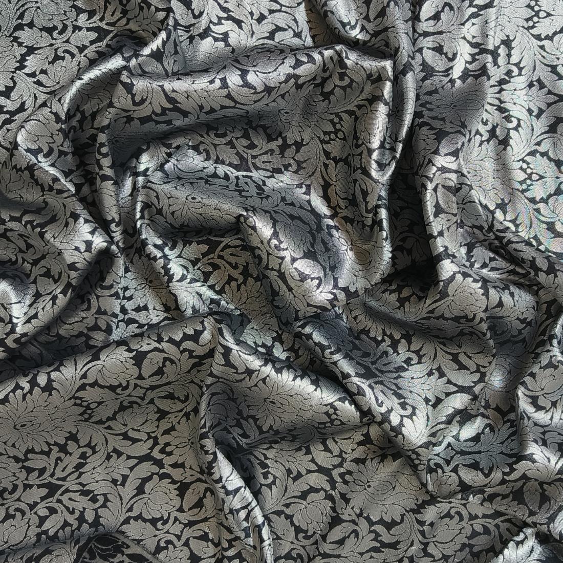 Black Premium Quality Brocade