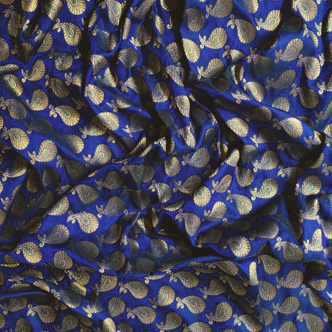 Purple Premium Quality Brocade