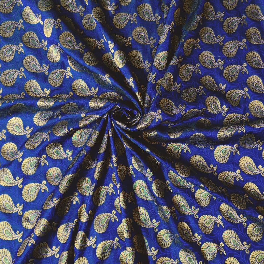 Purple Premium Quality Brocade